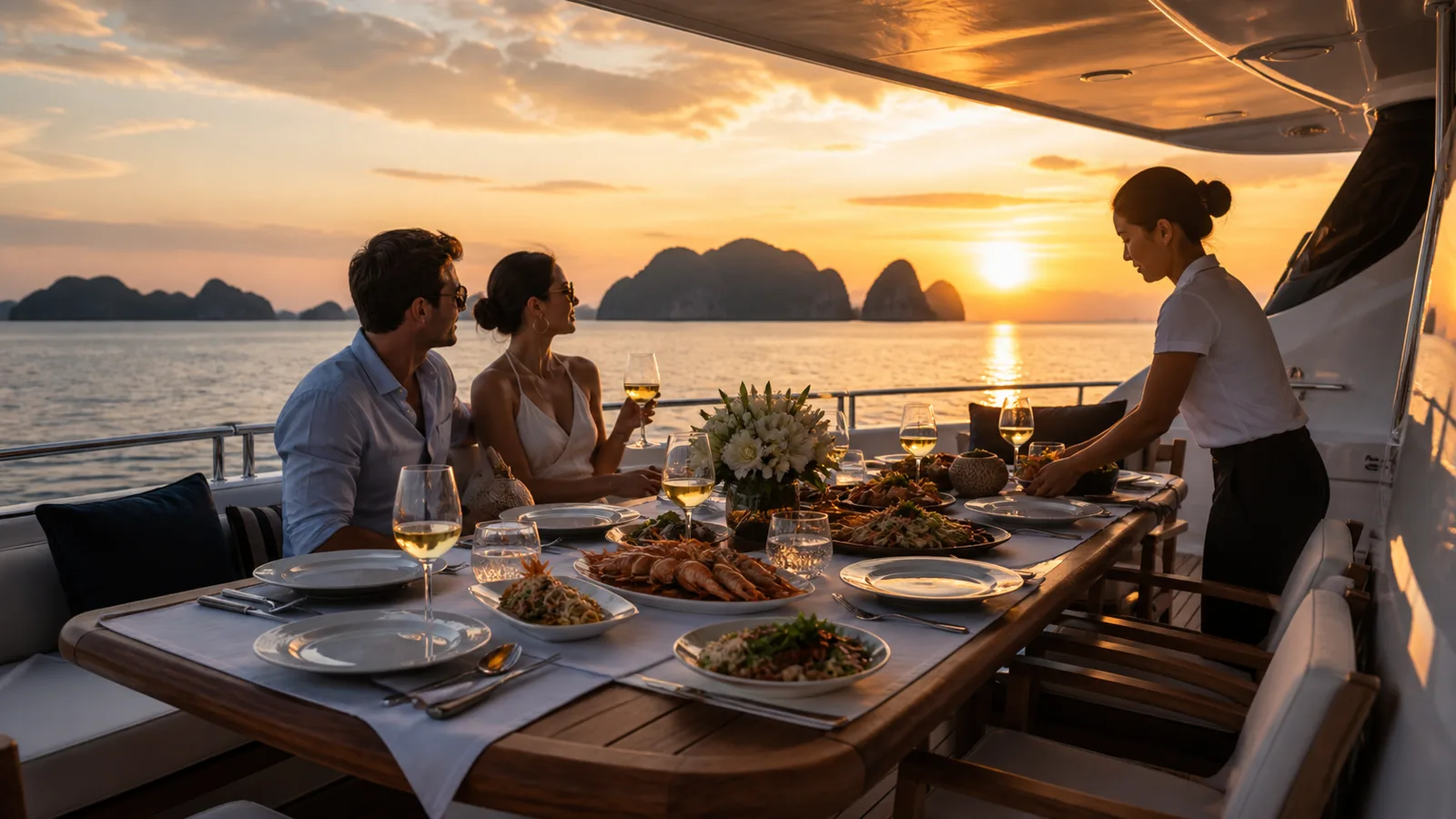 Yacht Dining Experience